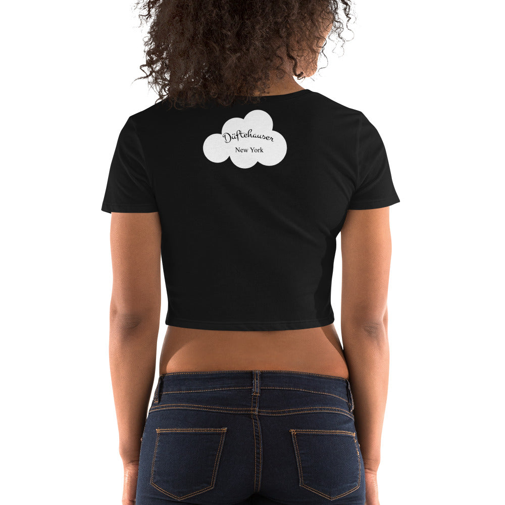 DHW Bad Bitch Black Crop Top Tee