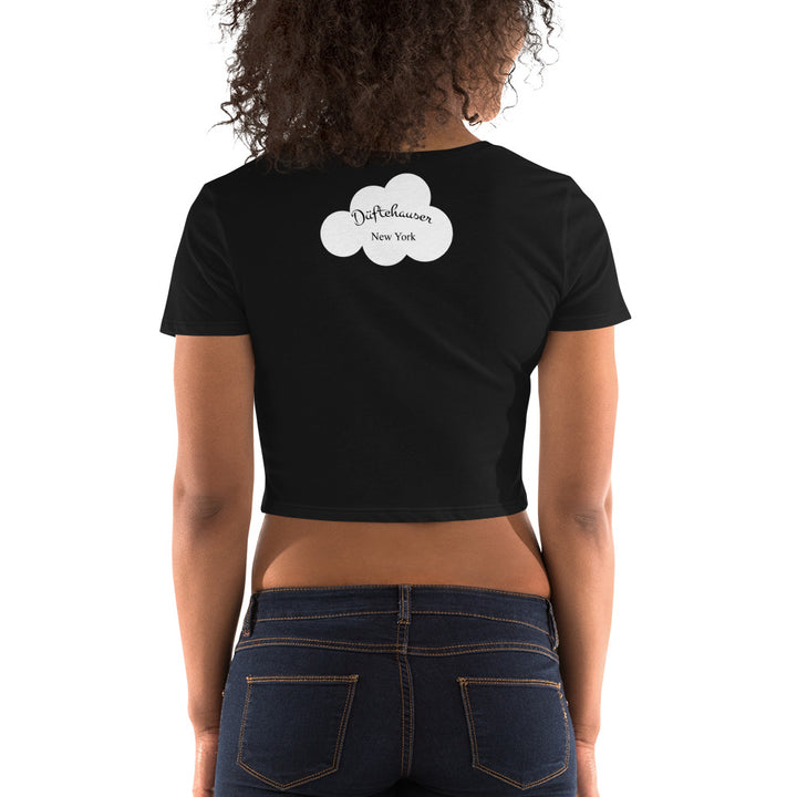 La Mas Chingona Black Crop Top